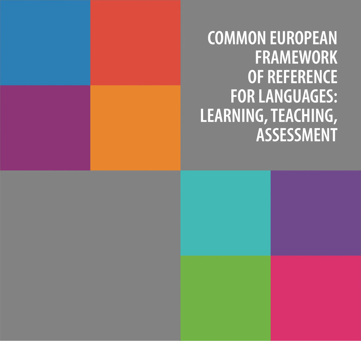 Portada del Marco Común Europeo de Referencia para las Lenguas