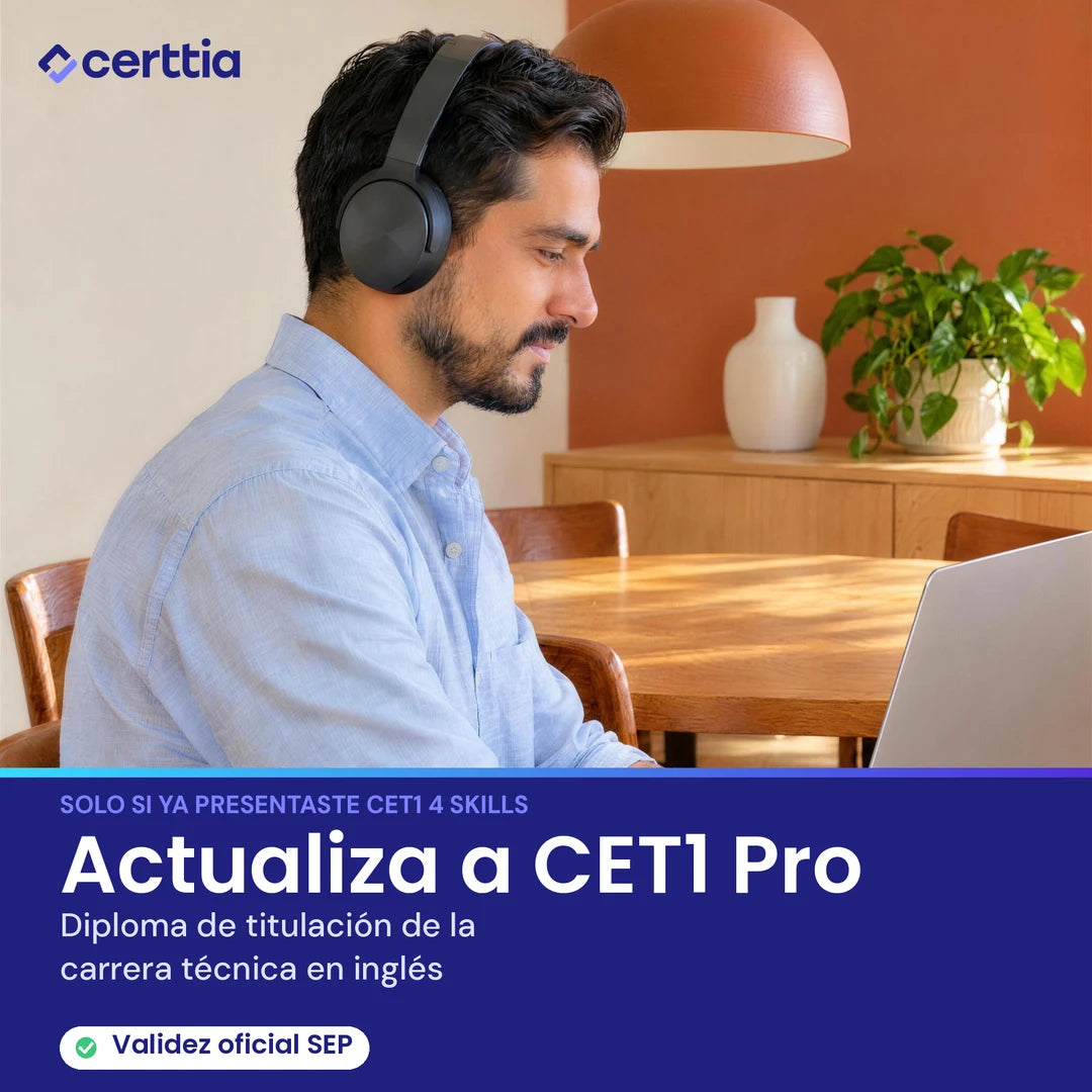 Actualización a CET1 Pro.