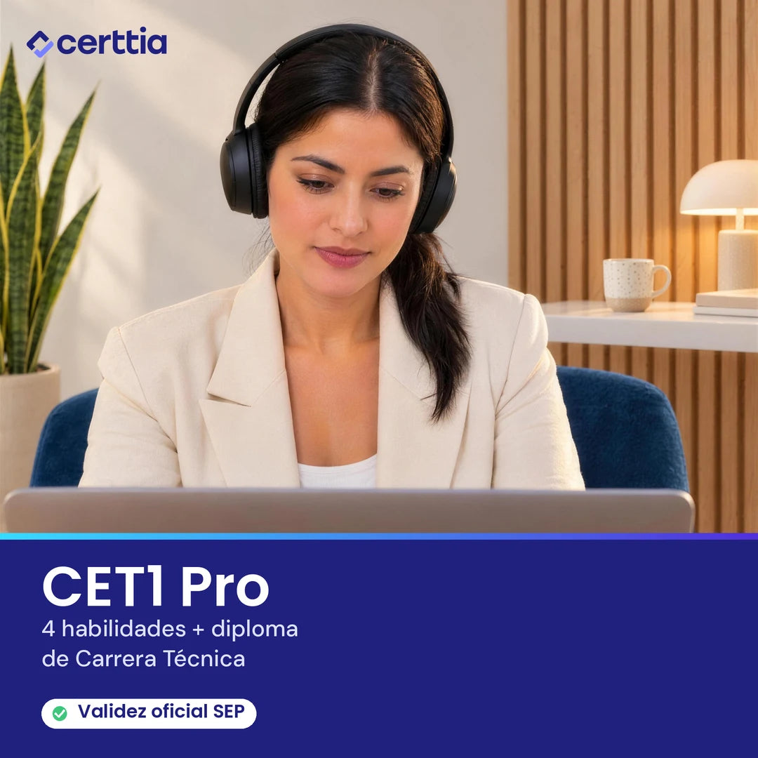 CET1 Pro | Inglés + Carrera Técnica